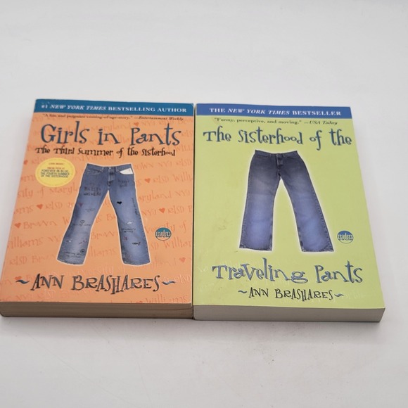 Other - Ann Brashares Sisterhood Traveling Pants & Girls in Pants Paperback Set EX